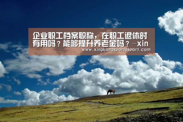 企业职工档案职称,在职工退休时有用吗?能够提升养老金吗?-xingkongyule(图3) 星空体育地址